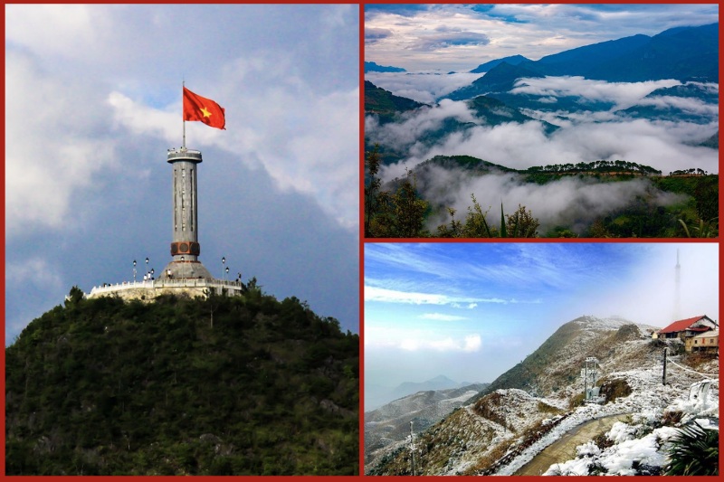 Ha Giang scenery in winter